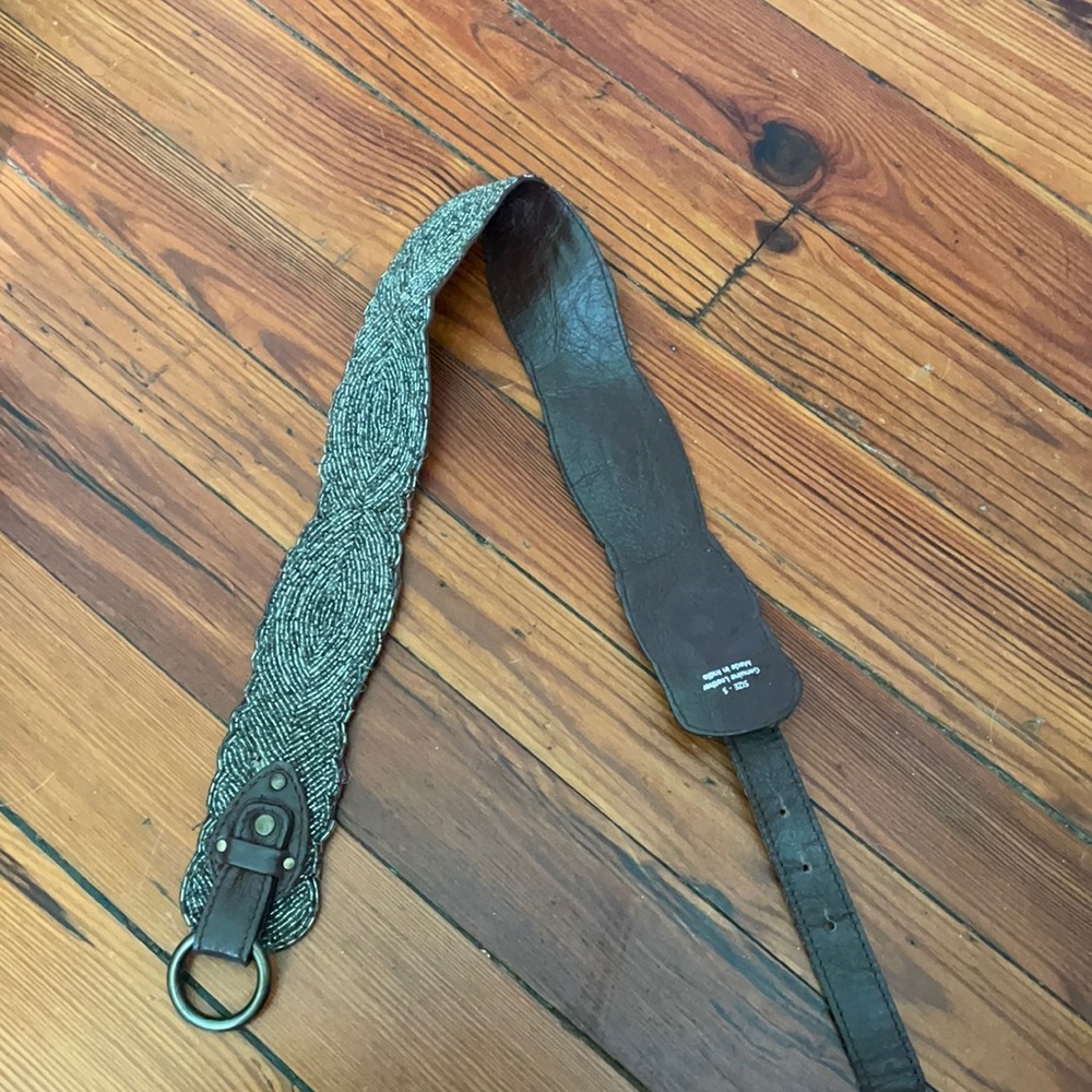 Beaded belt